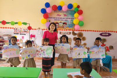 Ngày 29/12/2023 Trường Mẫu giáo Hoa Tăng Bi tổ chức hội thi vẽ tranh dành cho trẻ MG 5 tuổi năm học 2023-2024