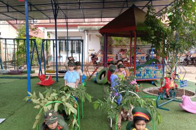 Một số hoạt động chào mừng ngày 22/12 của cô và trò trường MG Hoa Tăng Bi